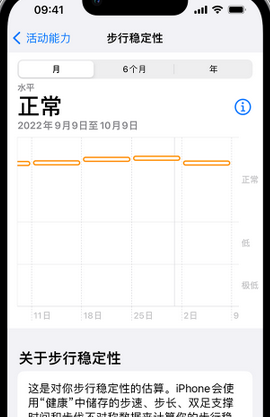 邯郸iPhone手机维修如何在iPhone开启'步行稳定性通知'