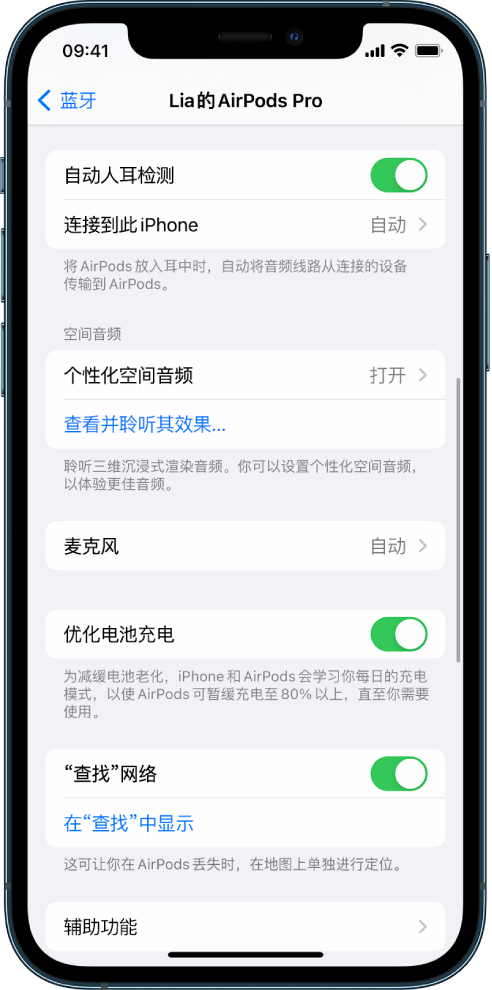 邯郸苹果手机维修分享如何通过 iPhone “查找”功能定位 AirPods 