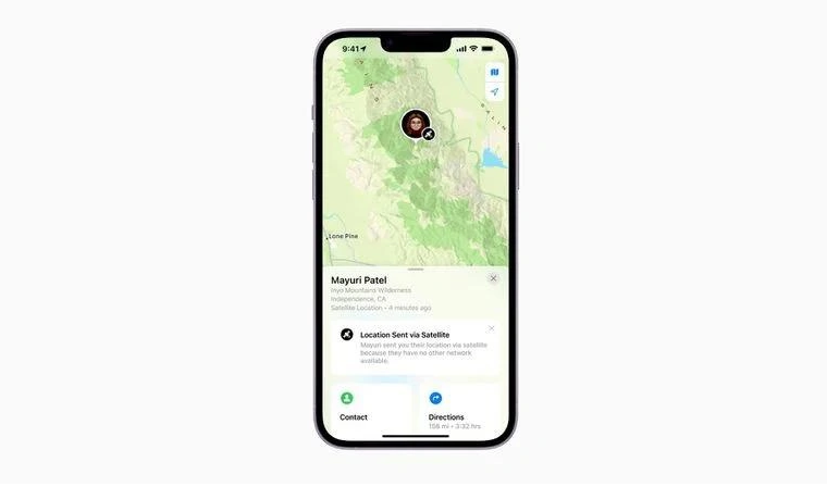 邯郸苹果14维修分享iPhone14系列中 FindMy功能通过卫星分享位置方法教程 
